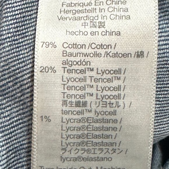 Madewell The MomJean Denim Tapered Leg Jeans Leacrest Wash High Waist Size 26 - Picture 8 of 9